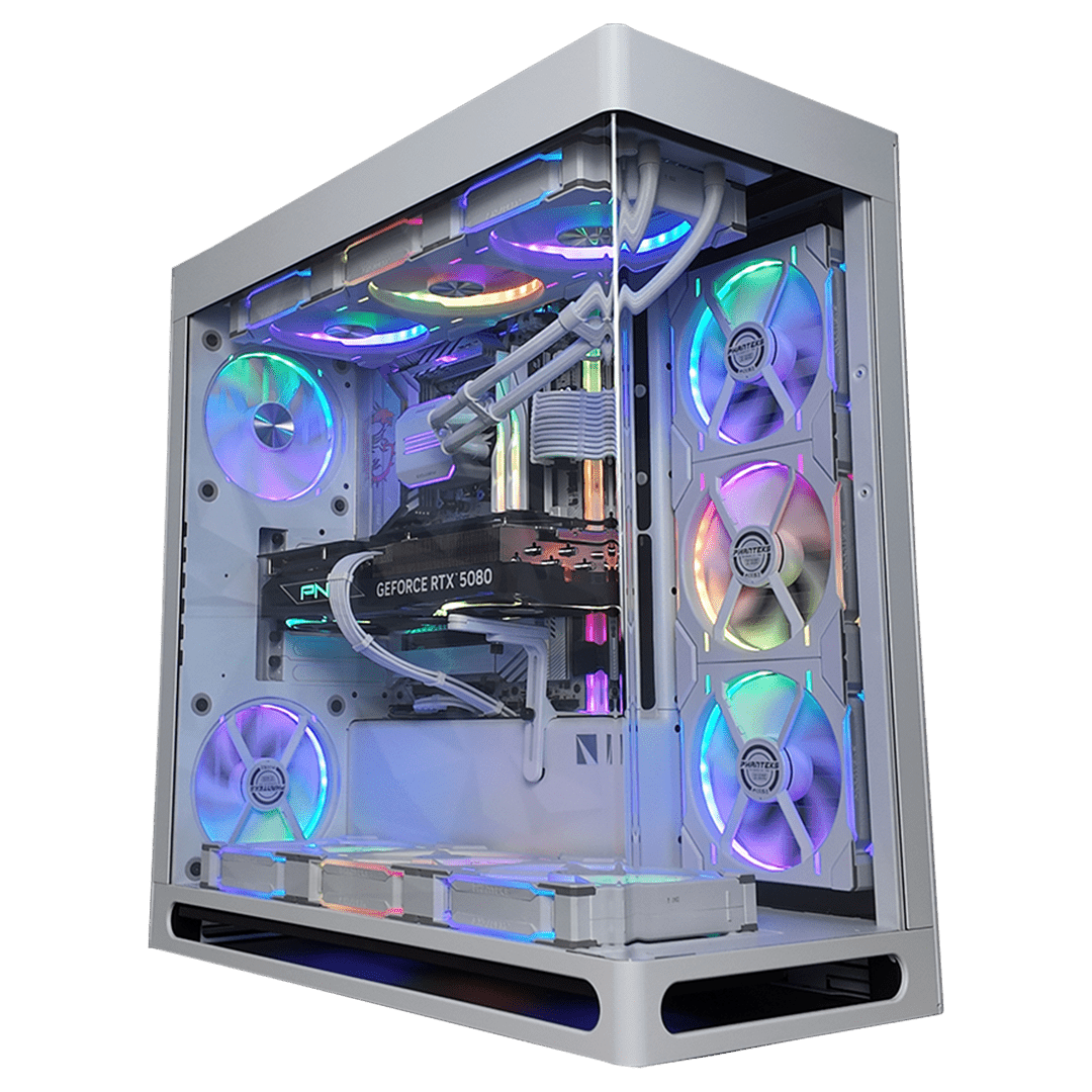 Zeus Blanc PC Gaming Gamer ForzaPC