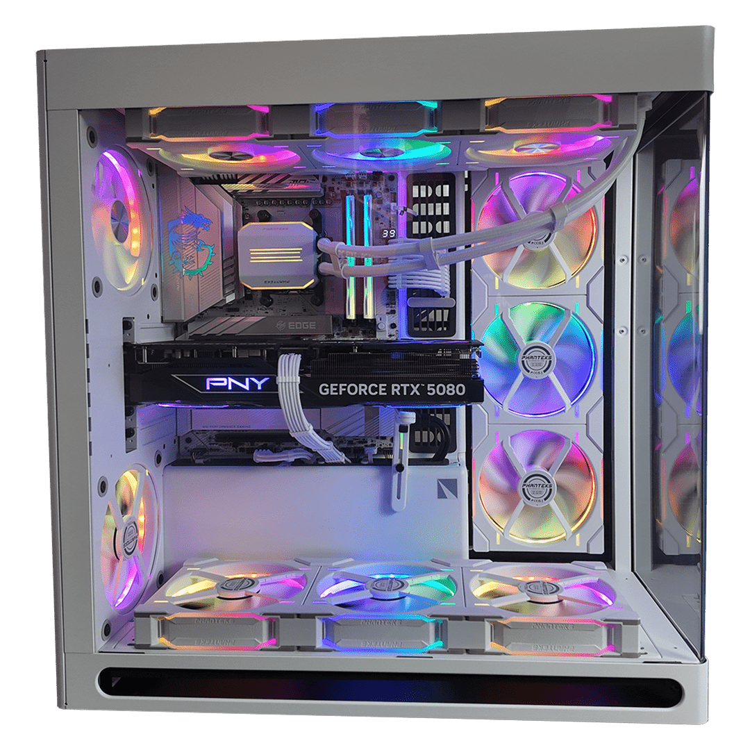 Zeus Blanc PC Gaming Gamer ForzaPC