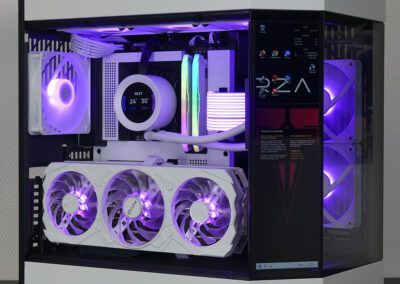 Mirmillon Blanc PC Gamer Profil droit