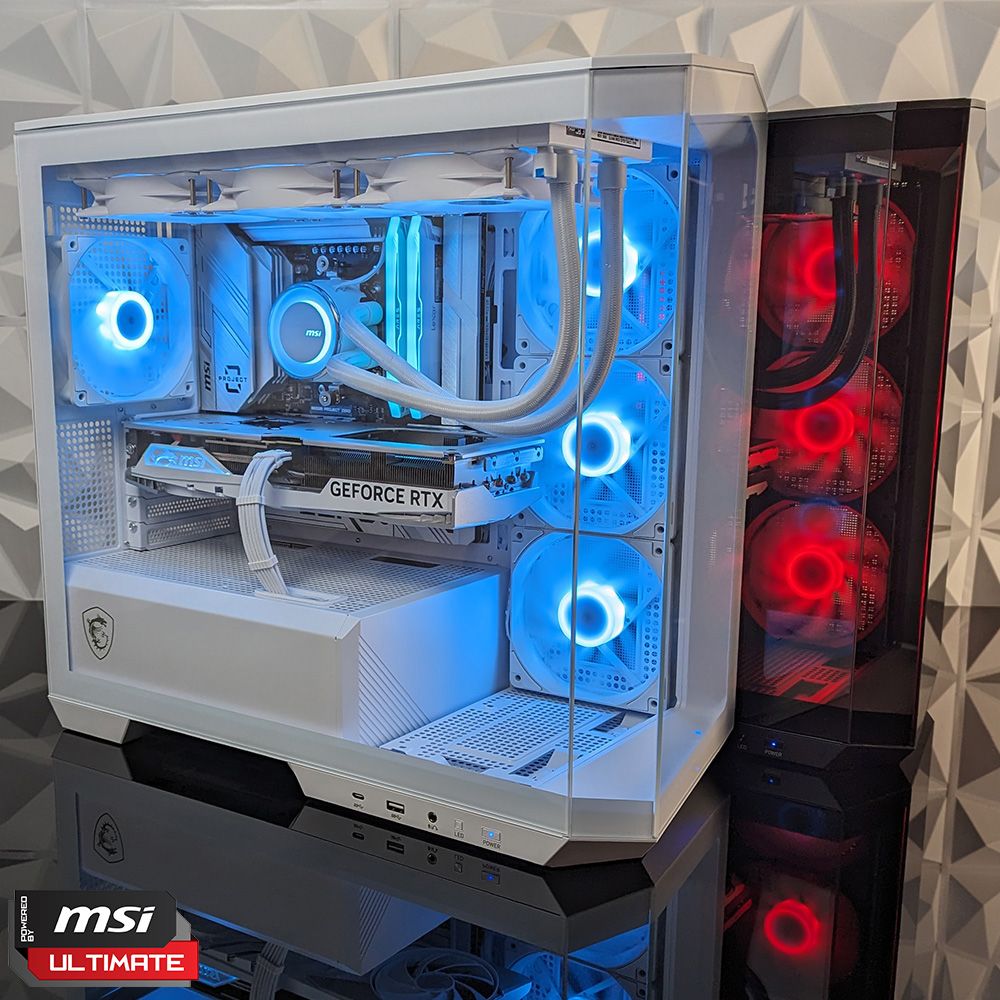 Ares Elite pc gaming msi pano boitier aquarium