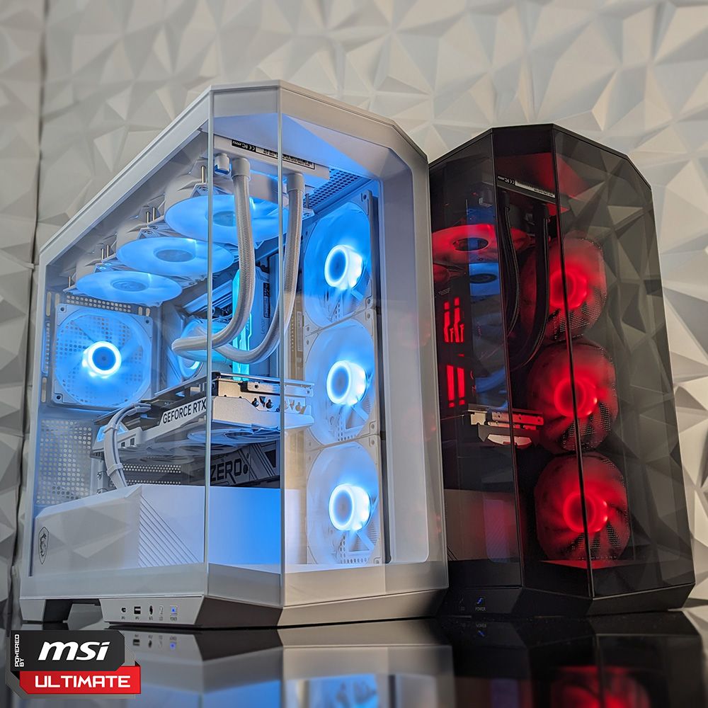 Ares Elite pc gaming msi pano boitier aquarium