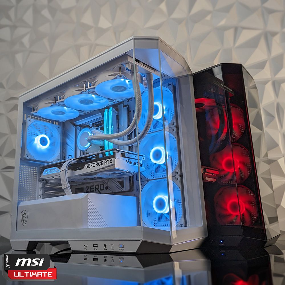 Ares Elite pc gaming msi pano boitier aquarium