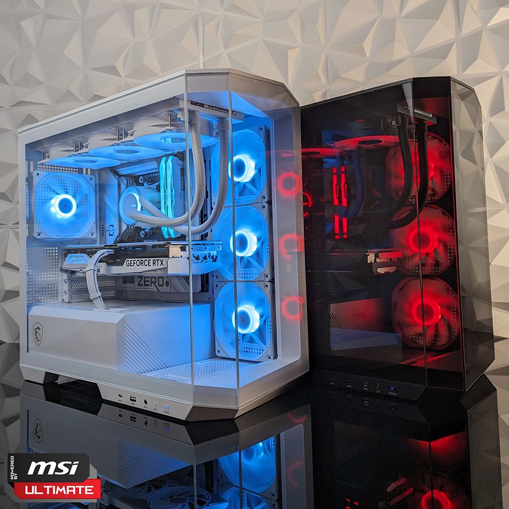 Ares Elite pc gaming msi pano boitier aquarium