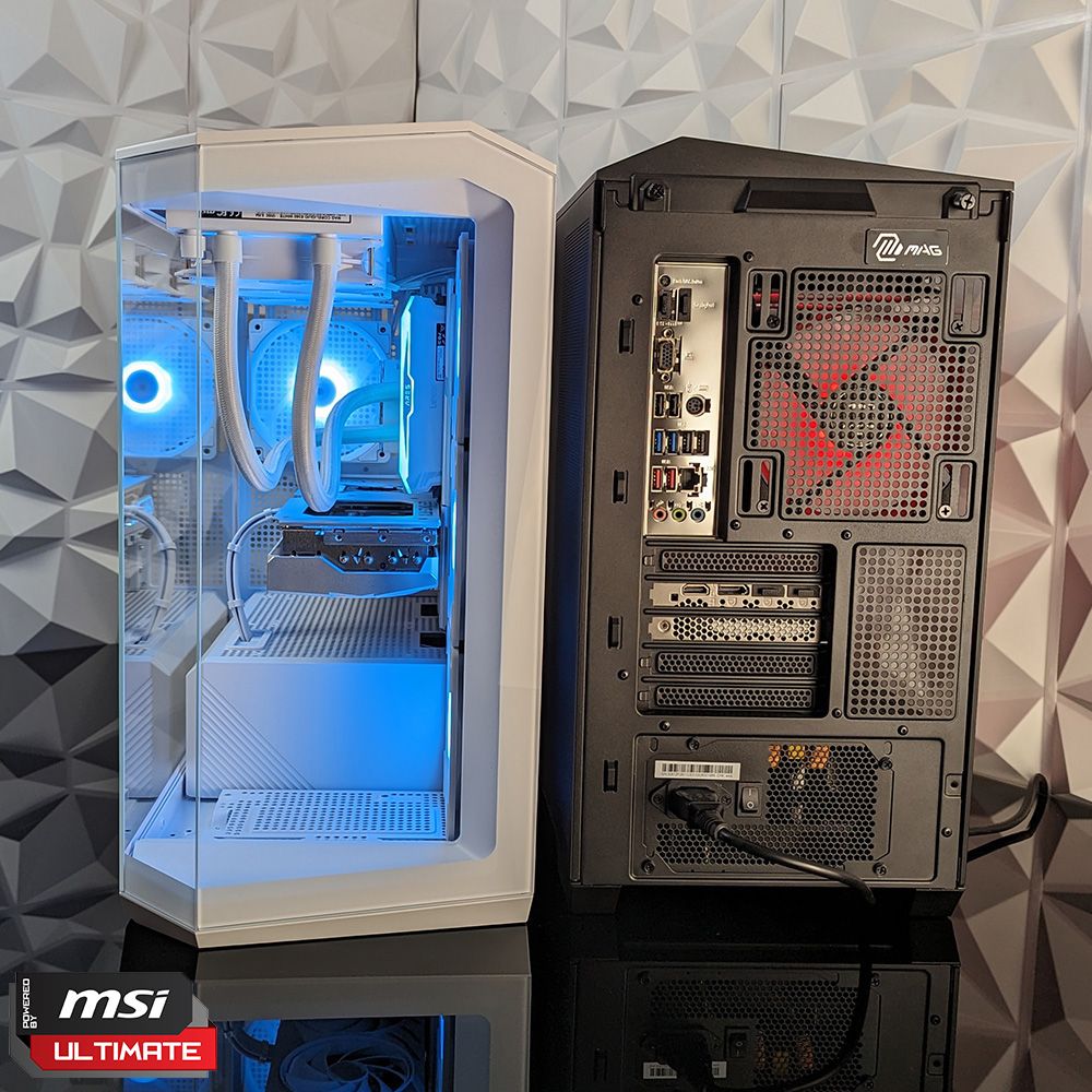 Ares Elite pc gaming msi pano boitier aquarium