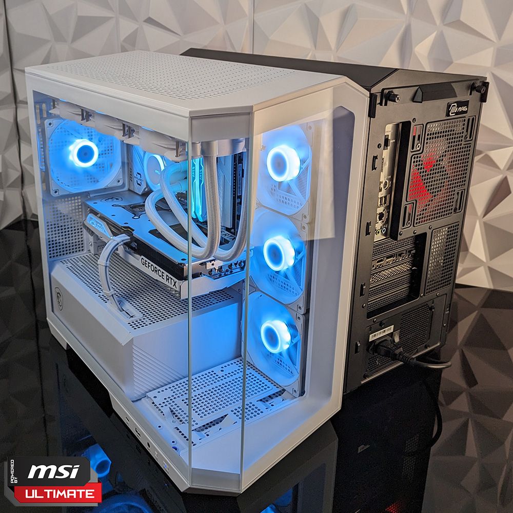 Ares Elite pc gaming msi pano boitier aquarium
