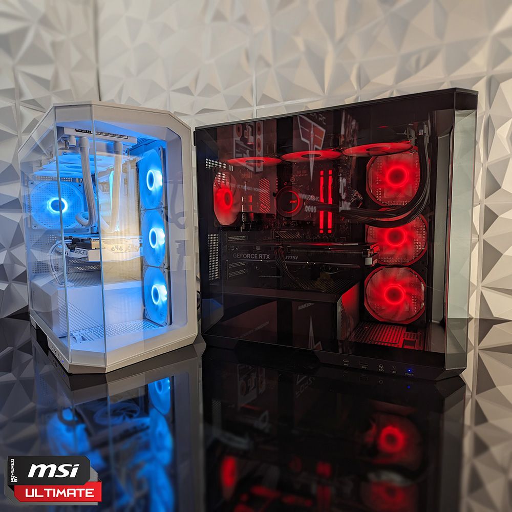 Ares Elite pc gaming msi pano boitier aquarium