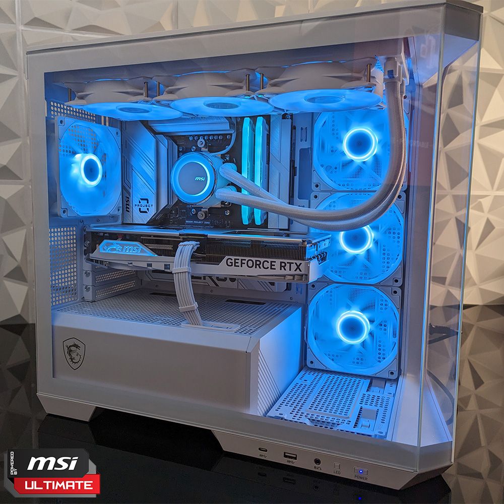 Ares Elite pc gaming msi pano boitier aquarium