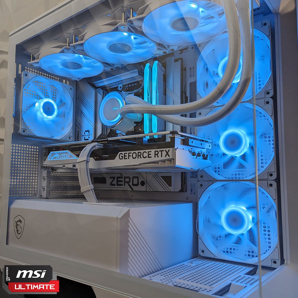 Ares Elite pc gaming msi pano boitier aquarium