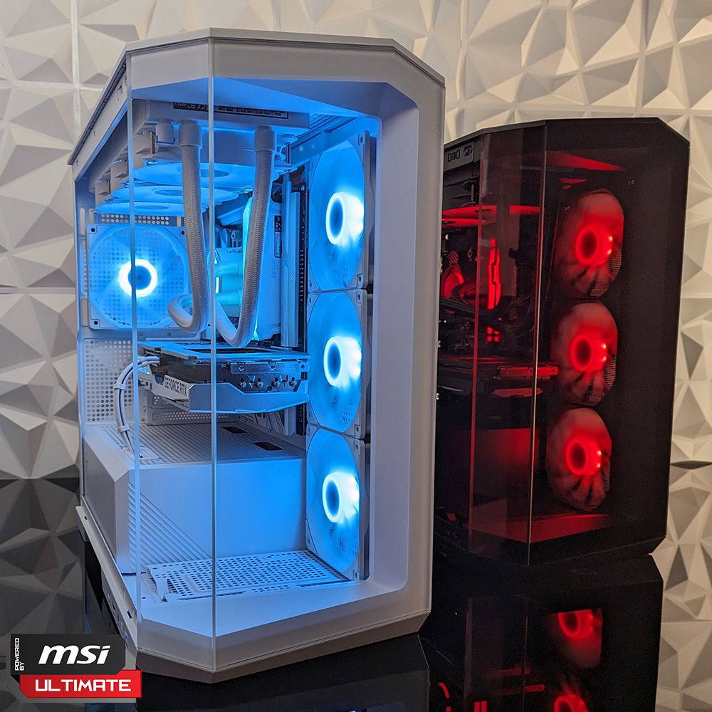Ares Elite pc gaming msi pano boitier aquarium