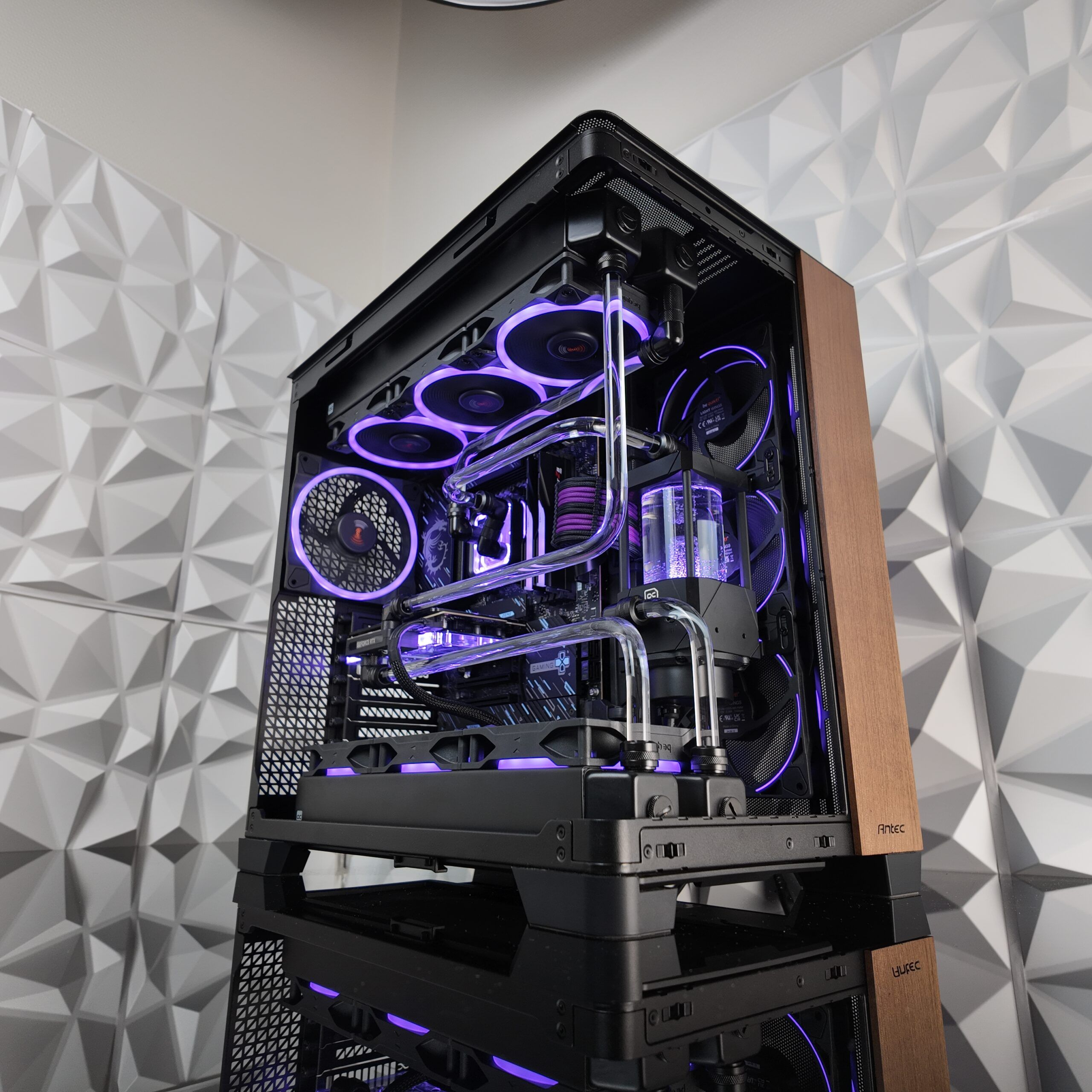 Watercooling c8 wood