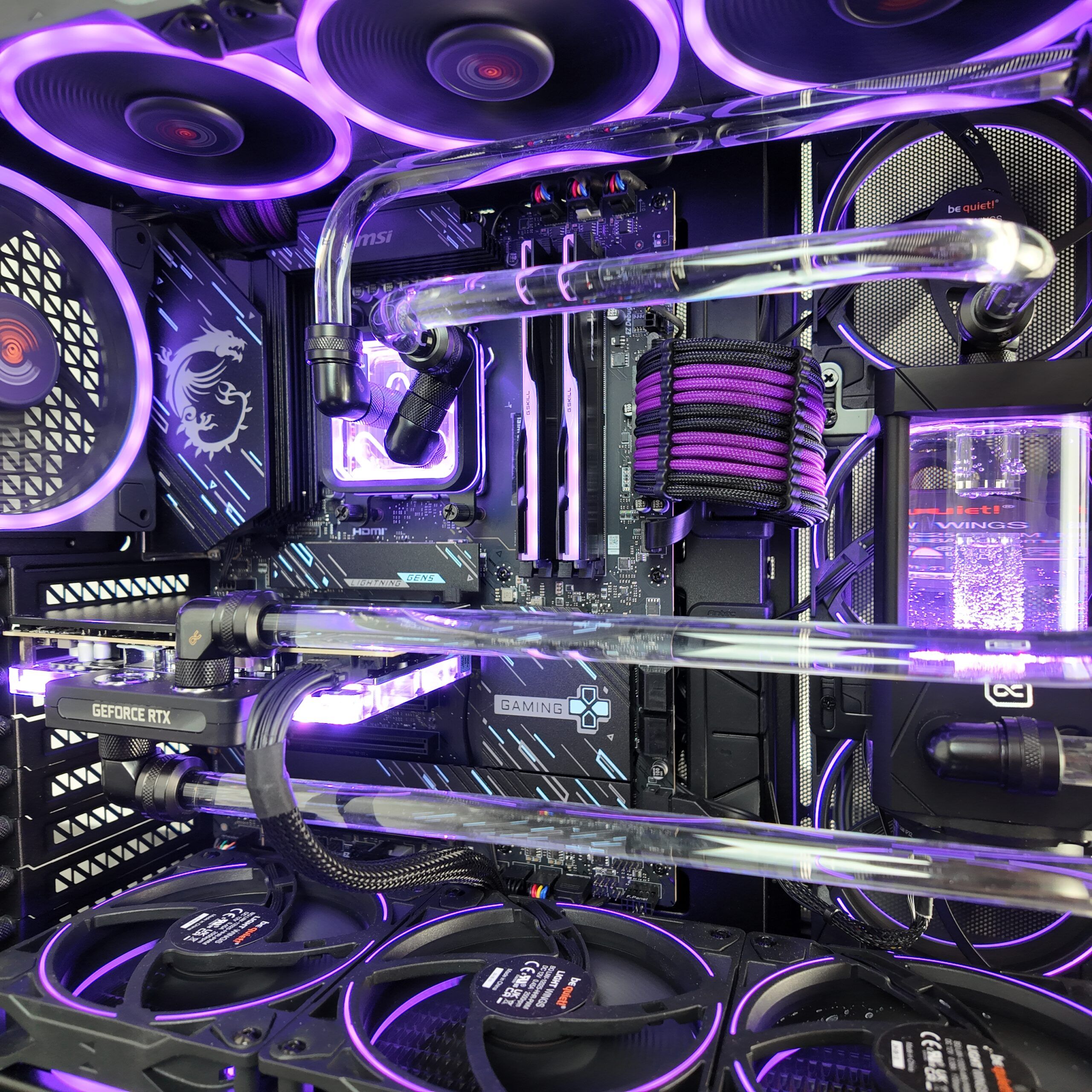 Watercooling c8 wood