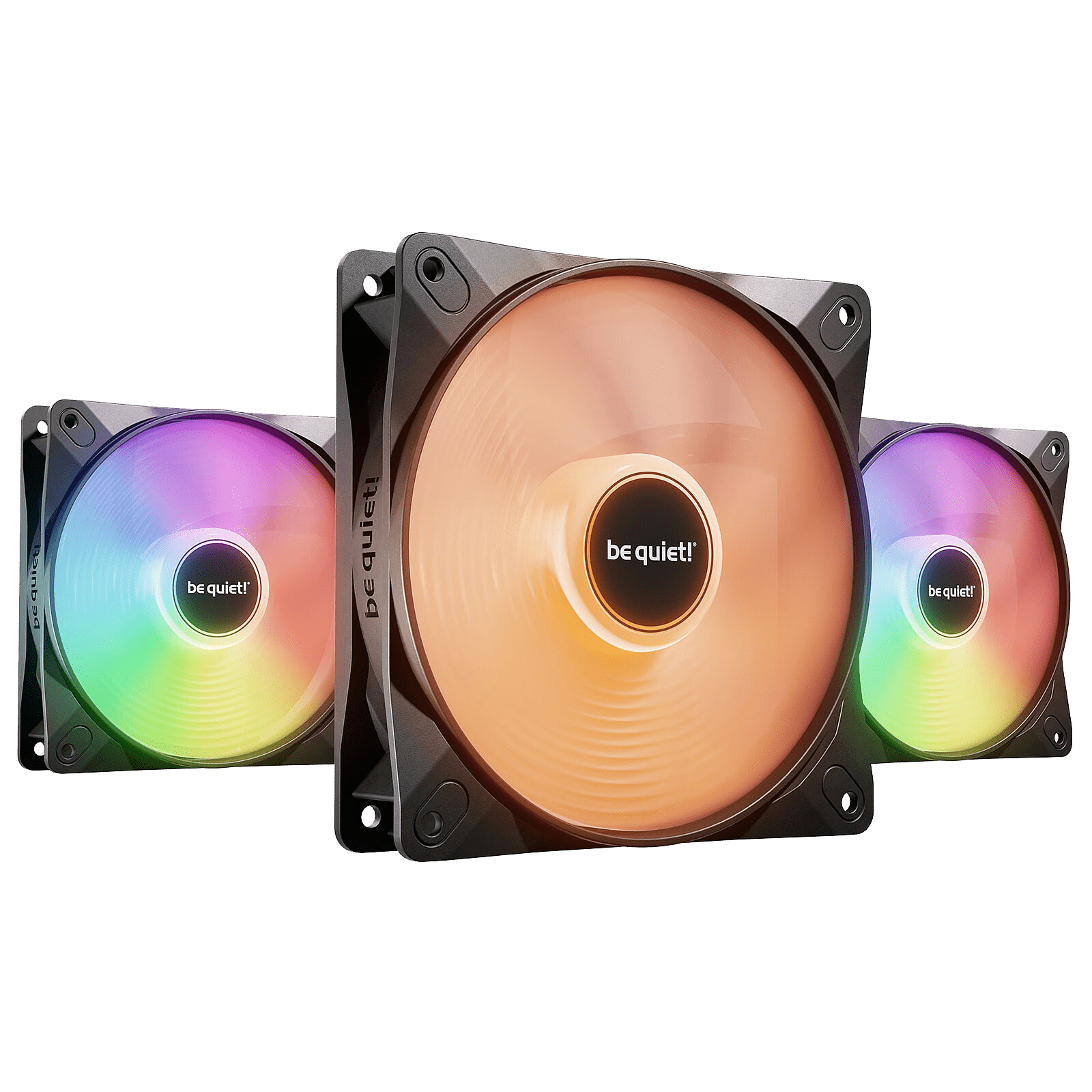 3 ventilateurs Bequiet Light Wings LX Reverse