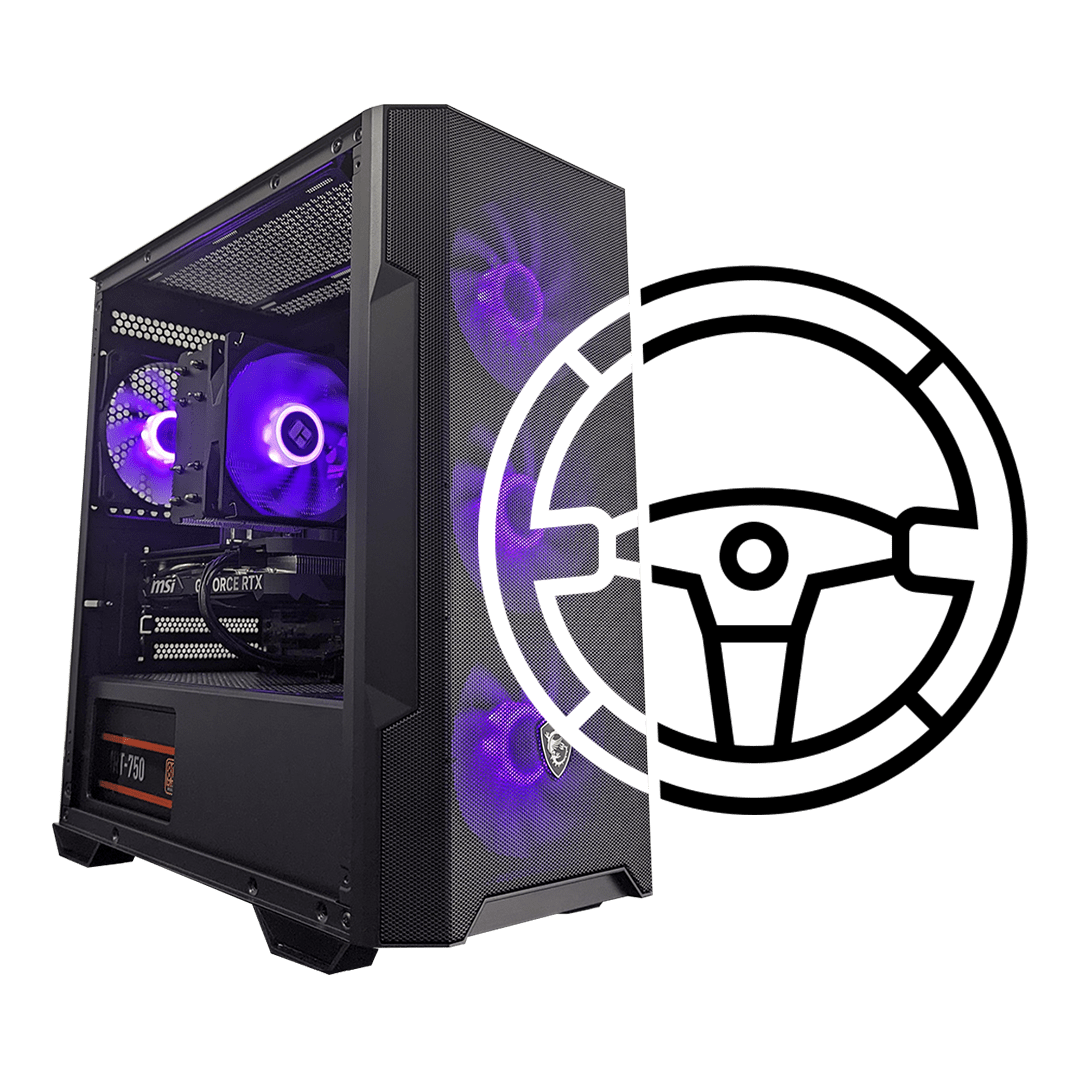 pc simracing pc gamer pack simrig