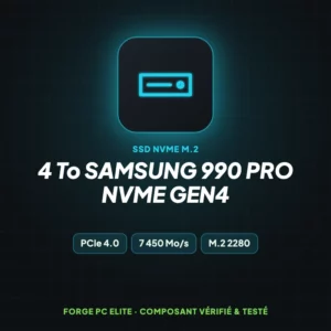 4 To Samsung 990 PRO NVMe Gen4 – SSD NVMe M.2 – Forge PC Elite