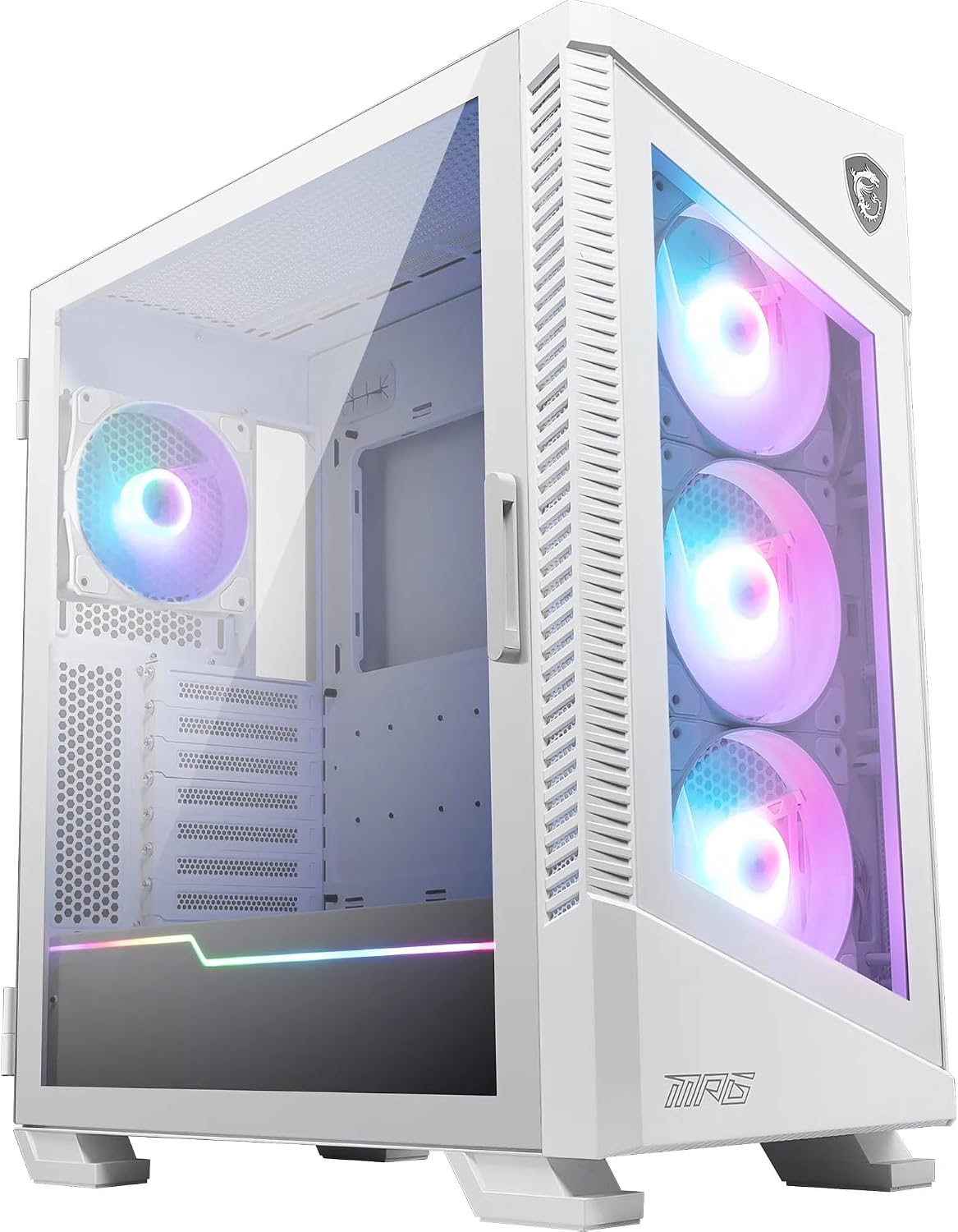 Boîtier PC MSI MPG VELOX 100R Blanc