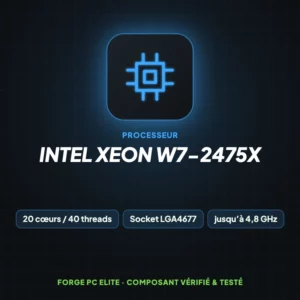 Intel Xeon w7-2475X – Processeur – Forge PC Elite