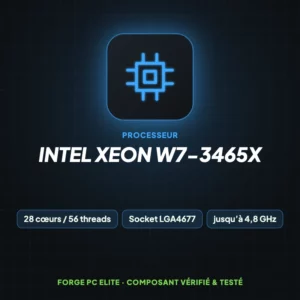Intel Xeon w7-3465X – Processeur – Forge PC Elite