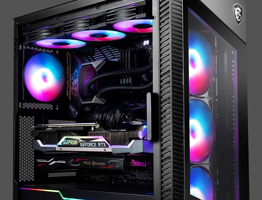 Intérieur du Forge Dragon By MSI