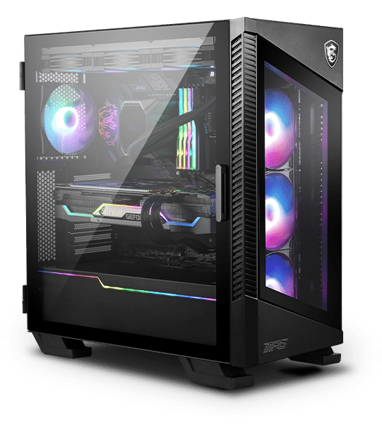 Le Forge Dragon By MSI monté dans le MSI VELOX 100R