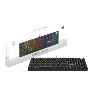 MSI FORGE GK320 RED FR – clavier / souris gamer disponible chez Forge PC Elite à Toulouse