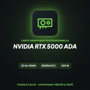 NVIDIA RTX 5000 Ada – Carte graphique professionnelle – Forge PC Elite